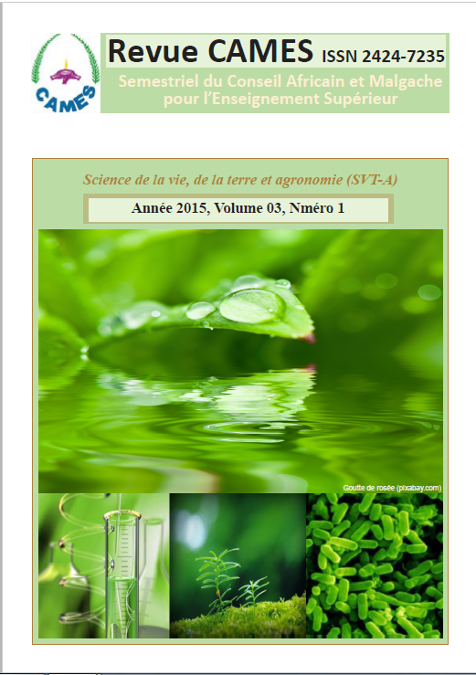 Page de garde Vol.3 Num.1 2015